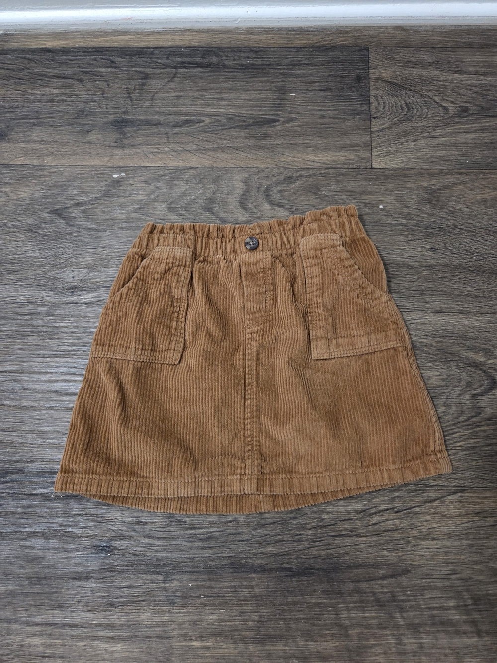 Old Navy Girls' Size 3 Corduroy Mini Skirt in Rust Brown